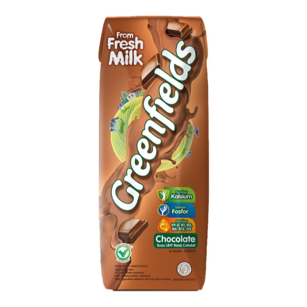 

Greenfields Susu UHT Cokelat Kotak 250 ml