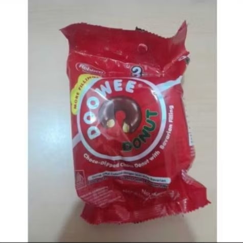 

Doowee Donat Salut Coklat Dengan Krim Bavarian 60gr