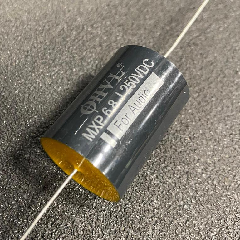 CAPASITOR AUDIO HIGH END OHVL 6,8 UF / 250 VOLT BLACK (KUALITAS EROPA) HARGA 1 PCS / KAPASITOR AUDIO