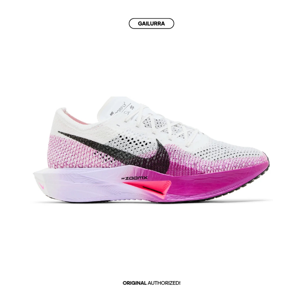 Nike ZoomX VaporFly Next_ 3 White Vivid Purple Original
