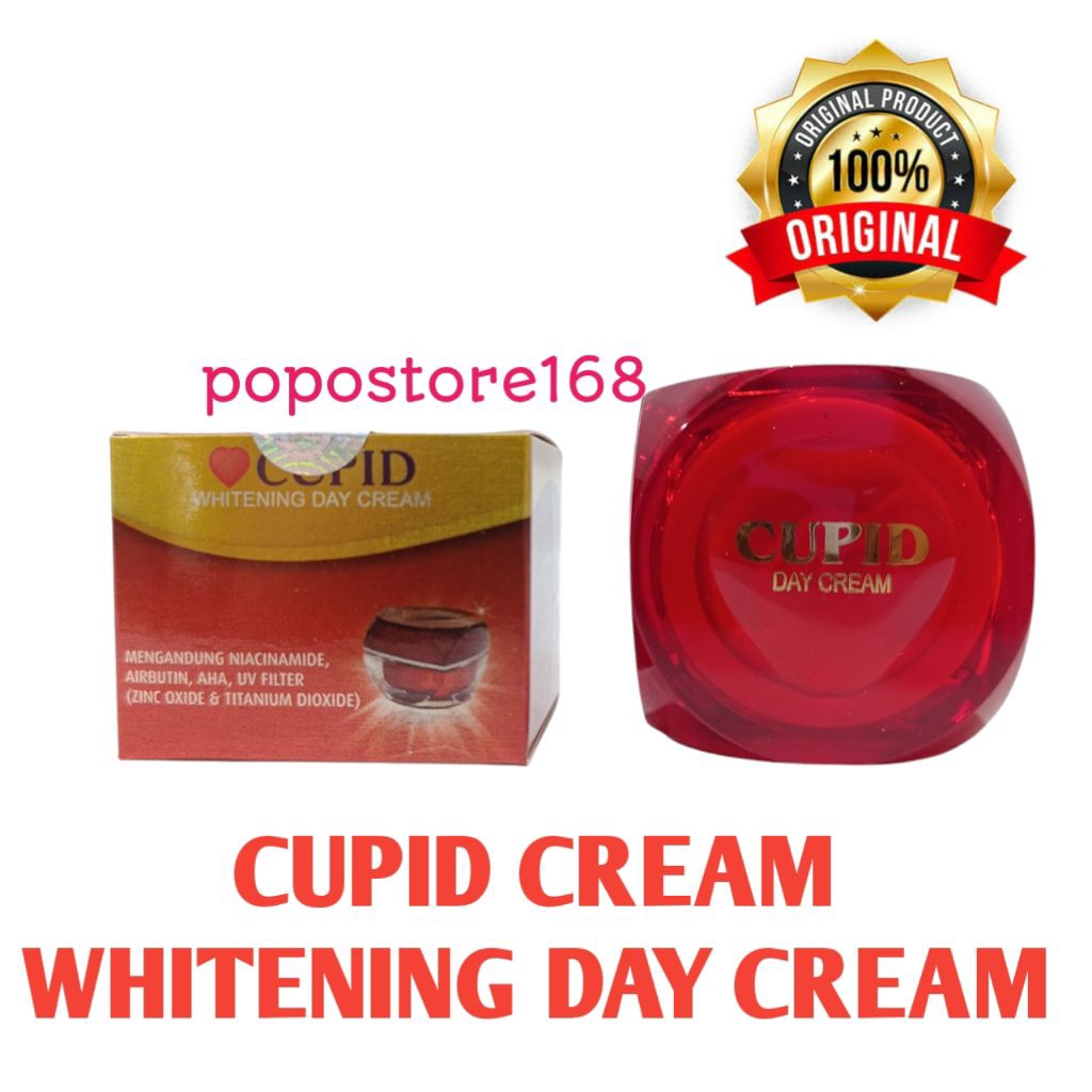 CUPID CREAM/ CUPID WHITENING DAY CREAM ORIGINAL 10 GRAM/ KRIM CUPID CUPIT JADUL/ CREAM JADOEL PEMUTI