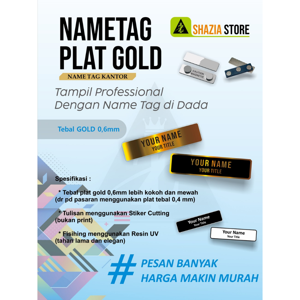 

Nama Dada Kuningan / Akrilik NY NYONYA + papan nama + name tag + pin nama + TNI POLRI bhayangkari