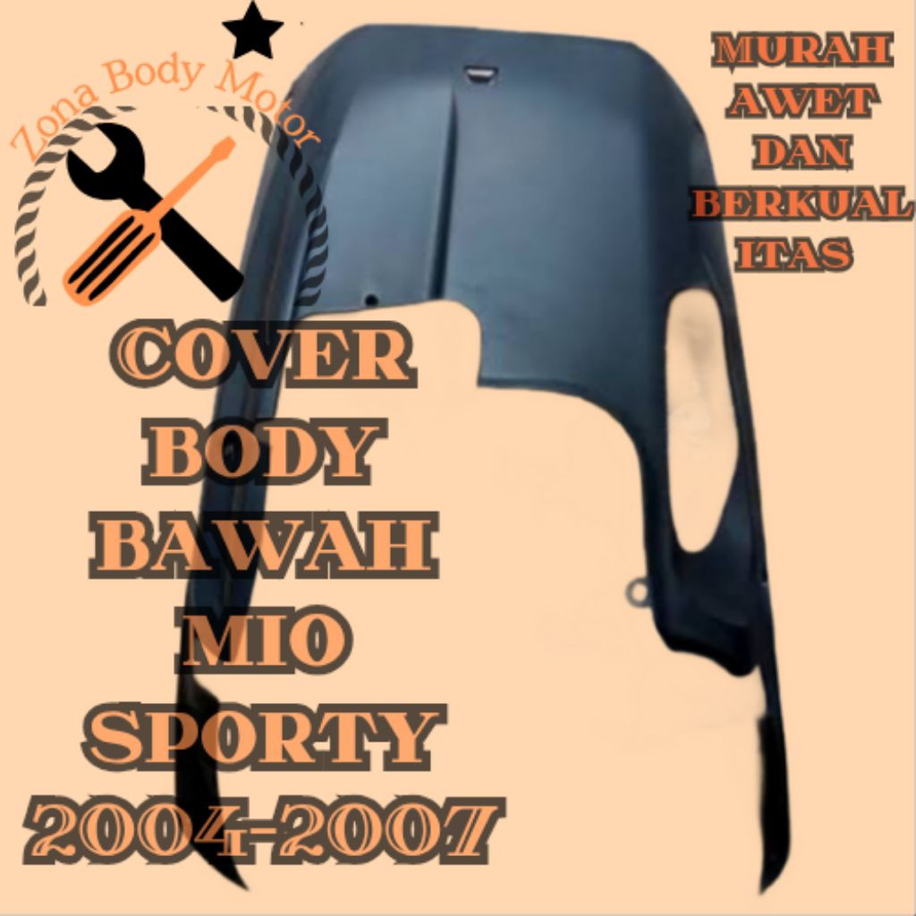 Body Motor Mio Sporty Tahun 2003-2007-Cover Body Dek Bawah Mio Sporty Original -Termurah