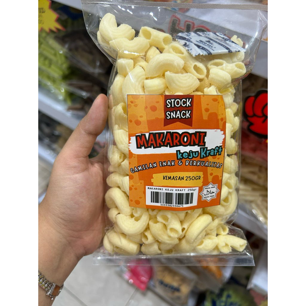 

makaroni keju kraft //kemasan 250gr