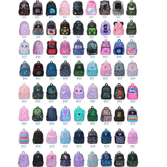 Tas Ransel Sekolah Anak Cowok Laki Laki dan Cewek Smiggle Backpack School Bag untuk SD