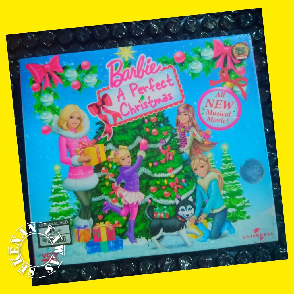 VCD Barbie A Perfect Christmas / SEGEL / Teks Indonesia