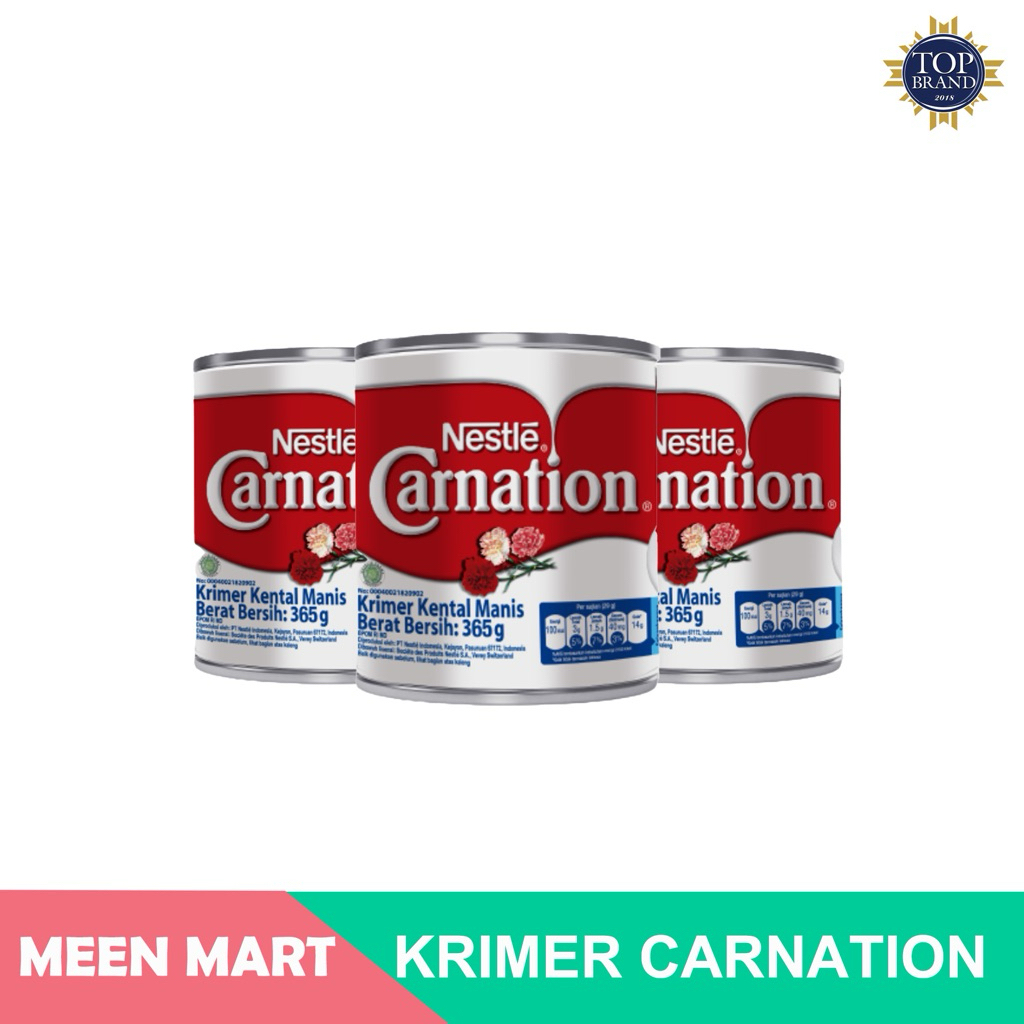 Susu Kental Manis Carnation Kaleng / Susu Carnation 370g