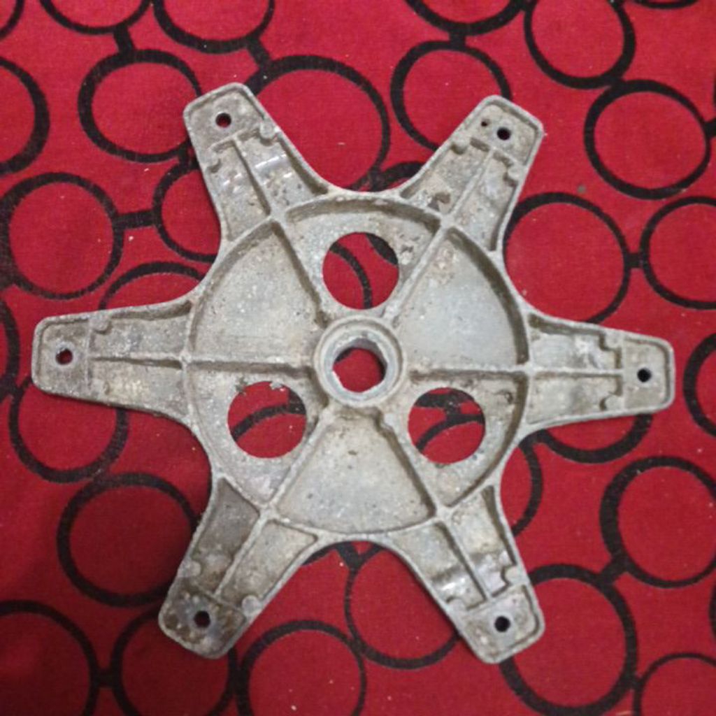 plat besi /tatakan mesin cuci 2 tabung