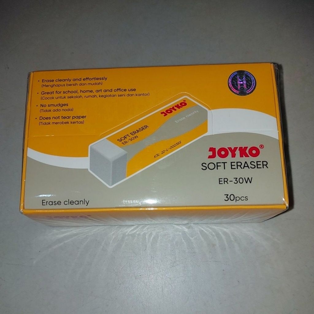 

Penghapus pencil er-30 white ( harga 1pack isi 30 pcs)