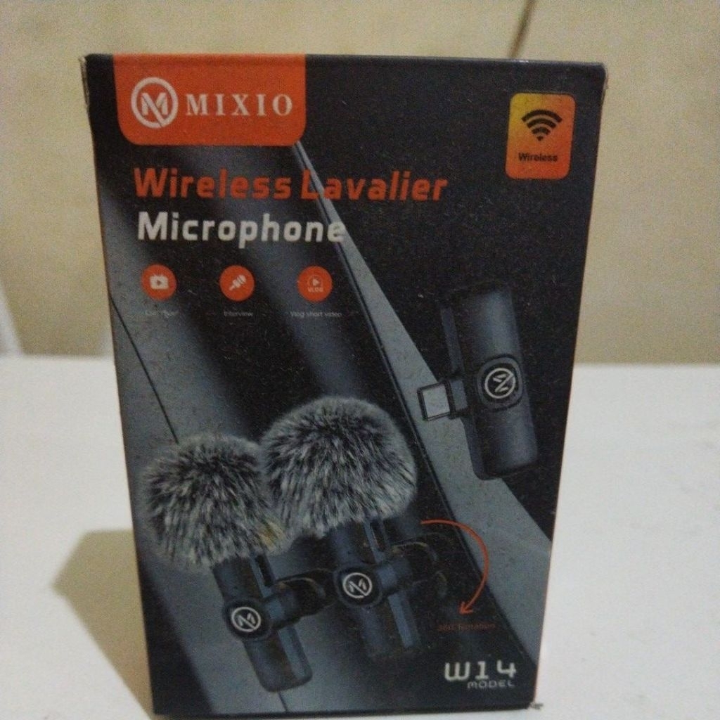 Preloved Wireless Microphone Mixio W14