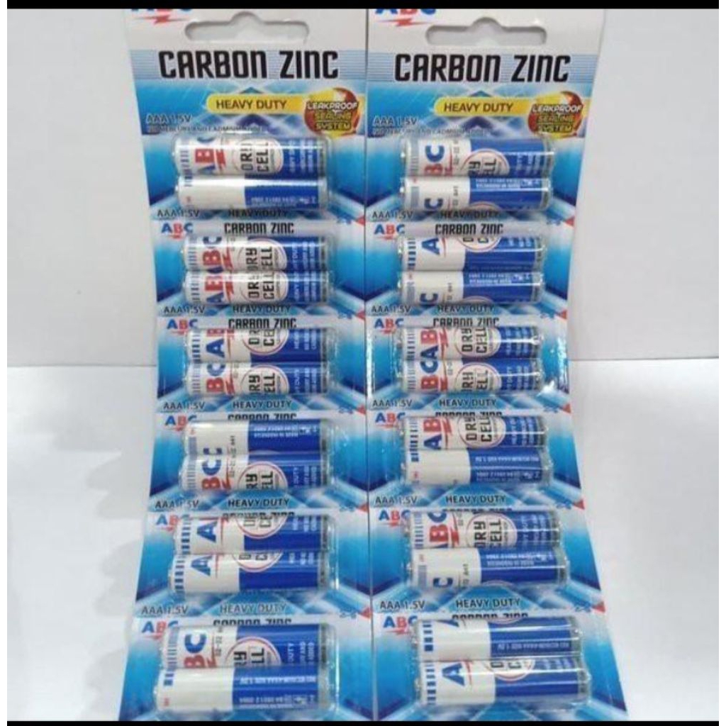 Baterai ABC A3/baterai abc AAA carbon zinc original asli