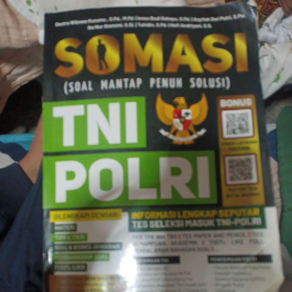 BUKU SOMASI TNI POLRI PRELOVED