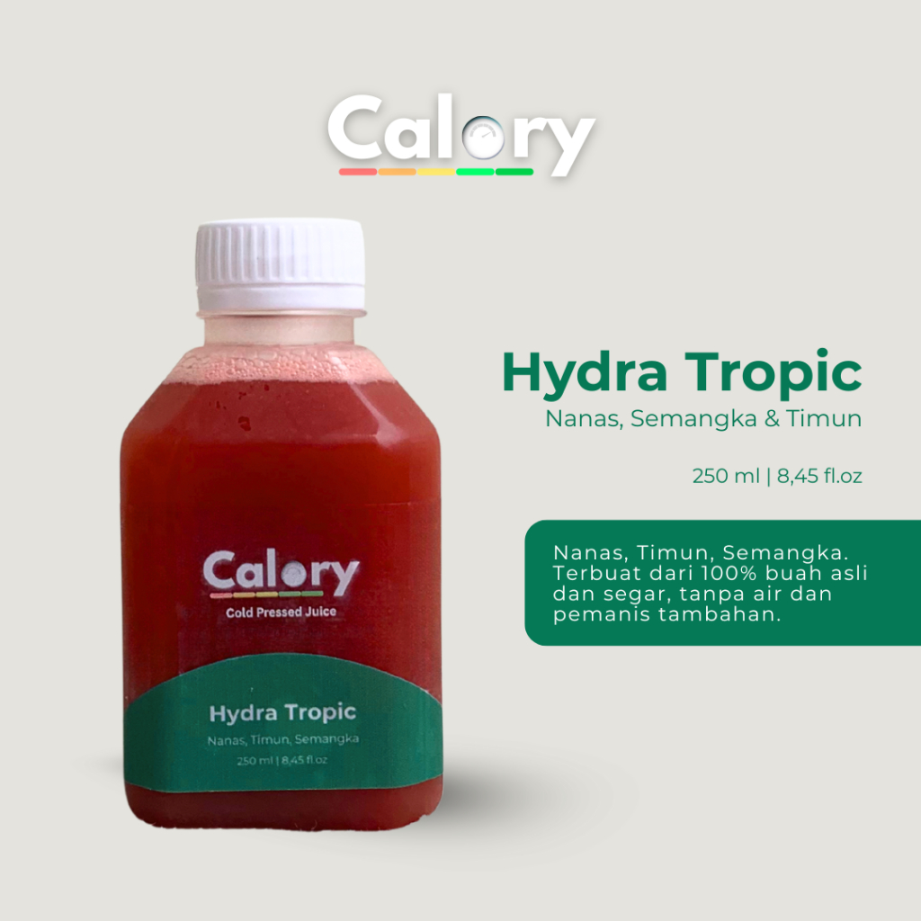 

Hydra Tropic 250 Ml - Cold Pressed Juice by Calory
