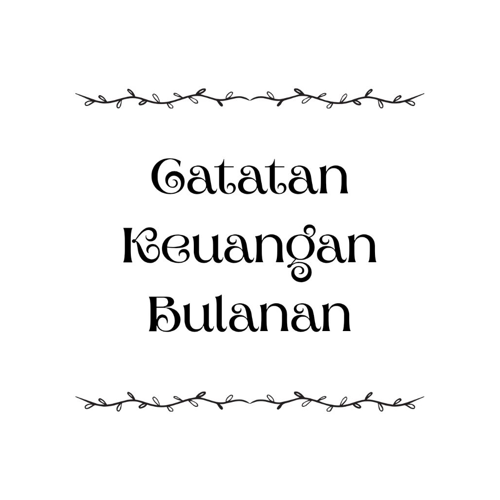 

Catatan Keuangan Digital