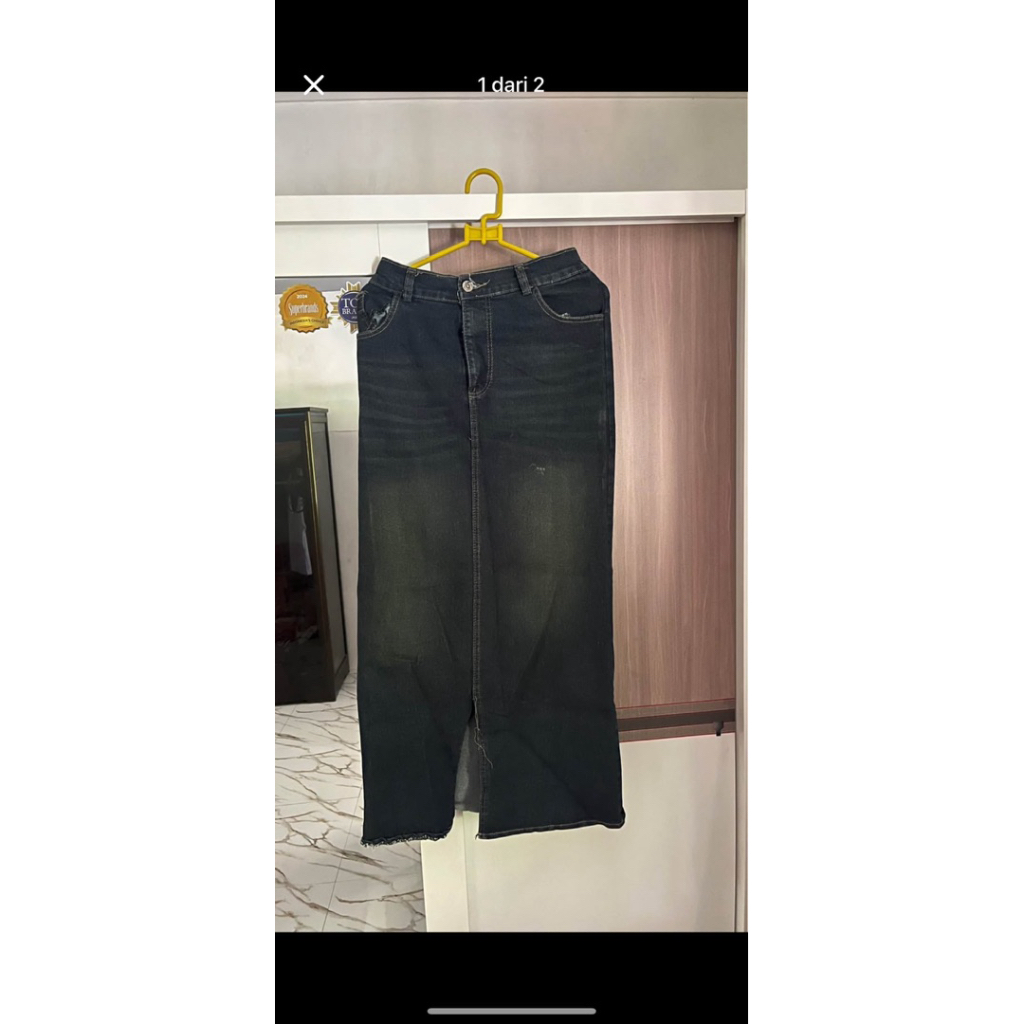 rok jeans karet