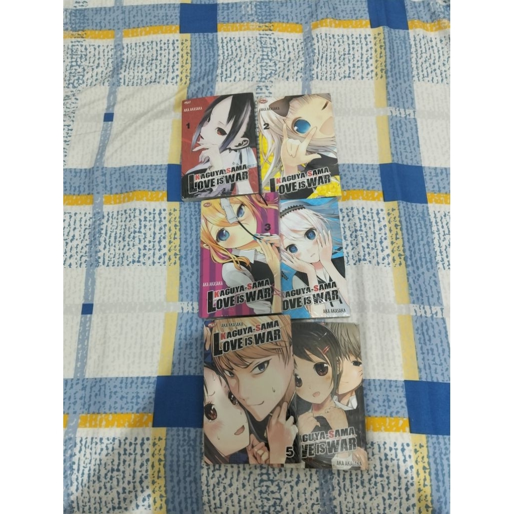 komik Kaguya sama love is war vol 1-6 fullsegel