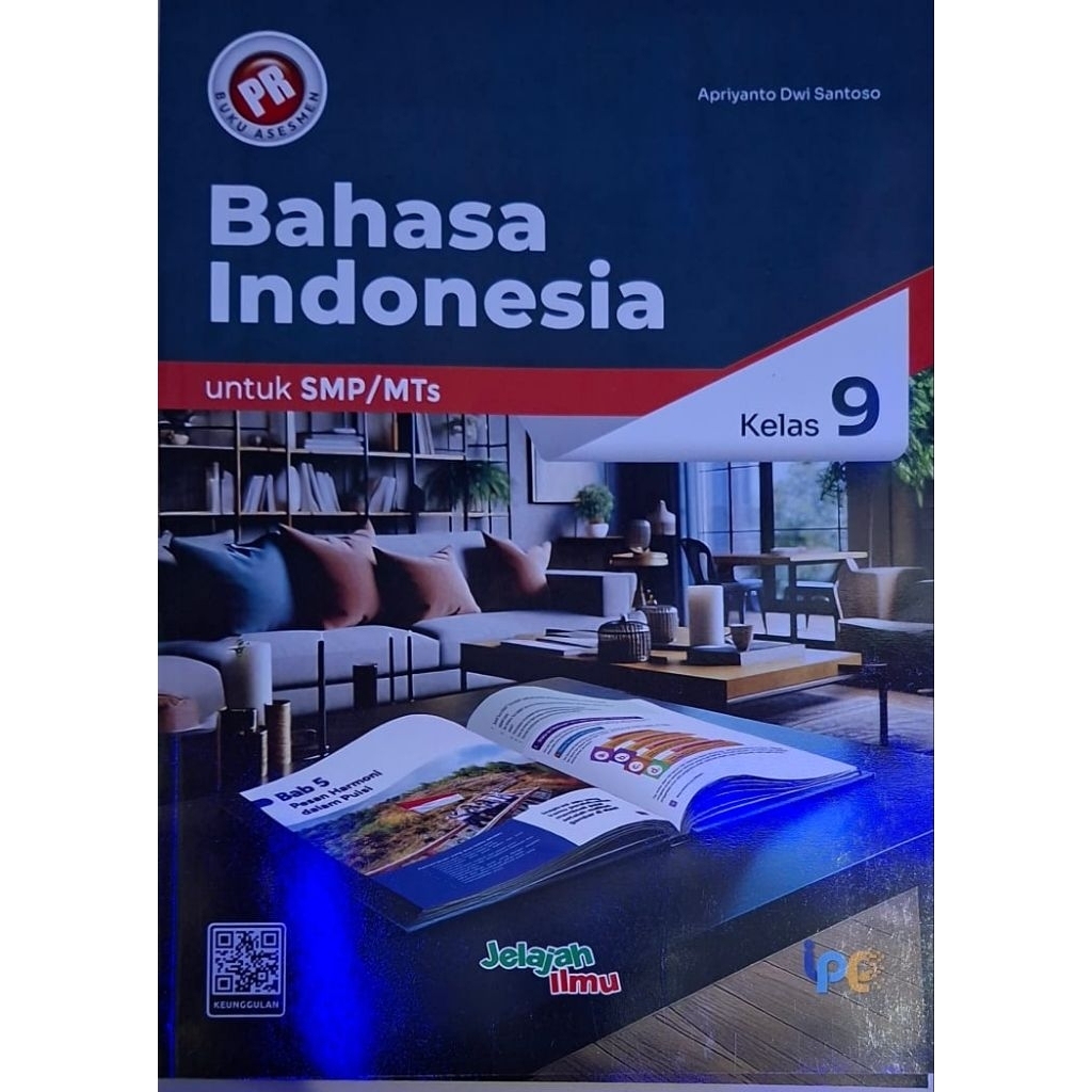 Buku kurikulum merdeka belajar PR/LKS interaktif bahasa indonesia kelas ix,9 intan pariwara