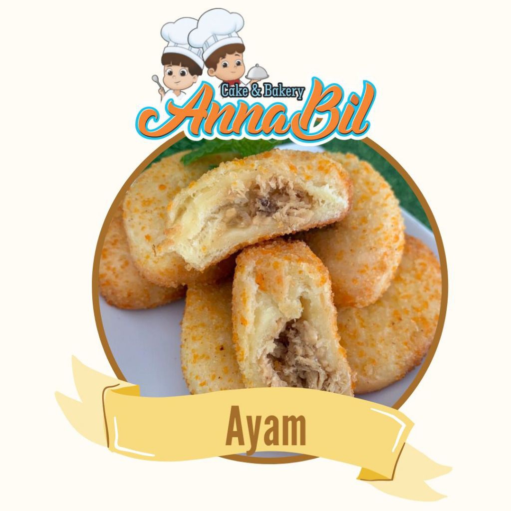 

Roti goreng beku rasa ayam