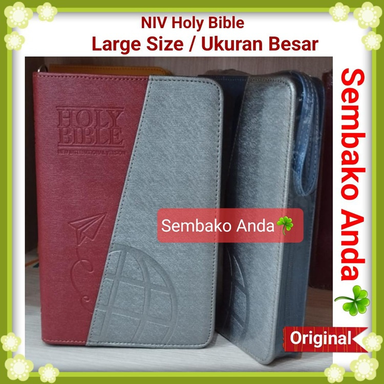 NIV Holy Bible. New International Version. Ukuran Besar / Sedang / Kecil. 064 / 054 / 034 TI Compact