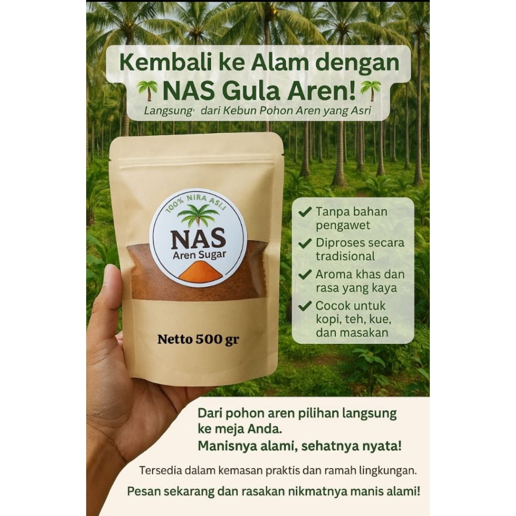 

Na's Gula Aren 100% Nira Asli