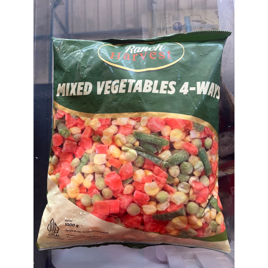 

Mix Vegetables Sayur Beku Campur Ranch Harvest 1kg