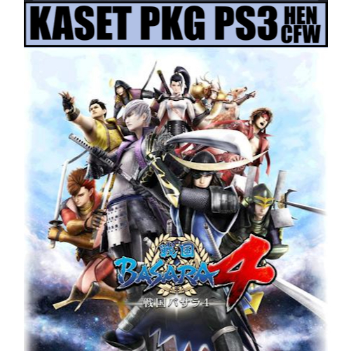 Kaset pkg ps3 Basara 4 Sumeragi