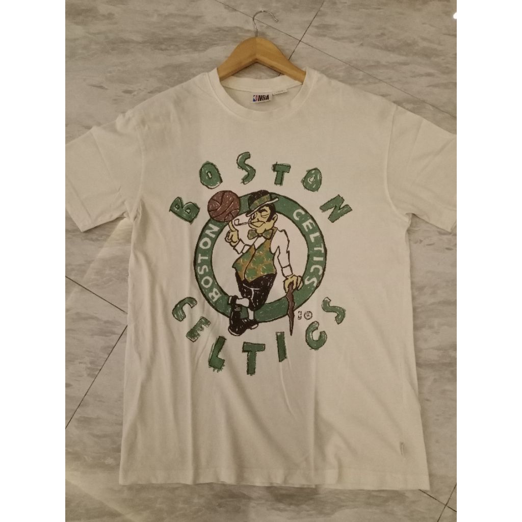 kaos NBA Boston celtics second