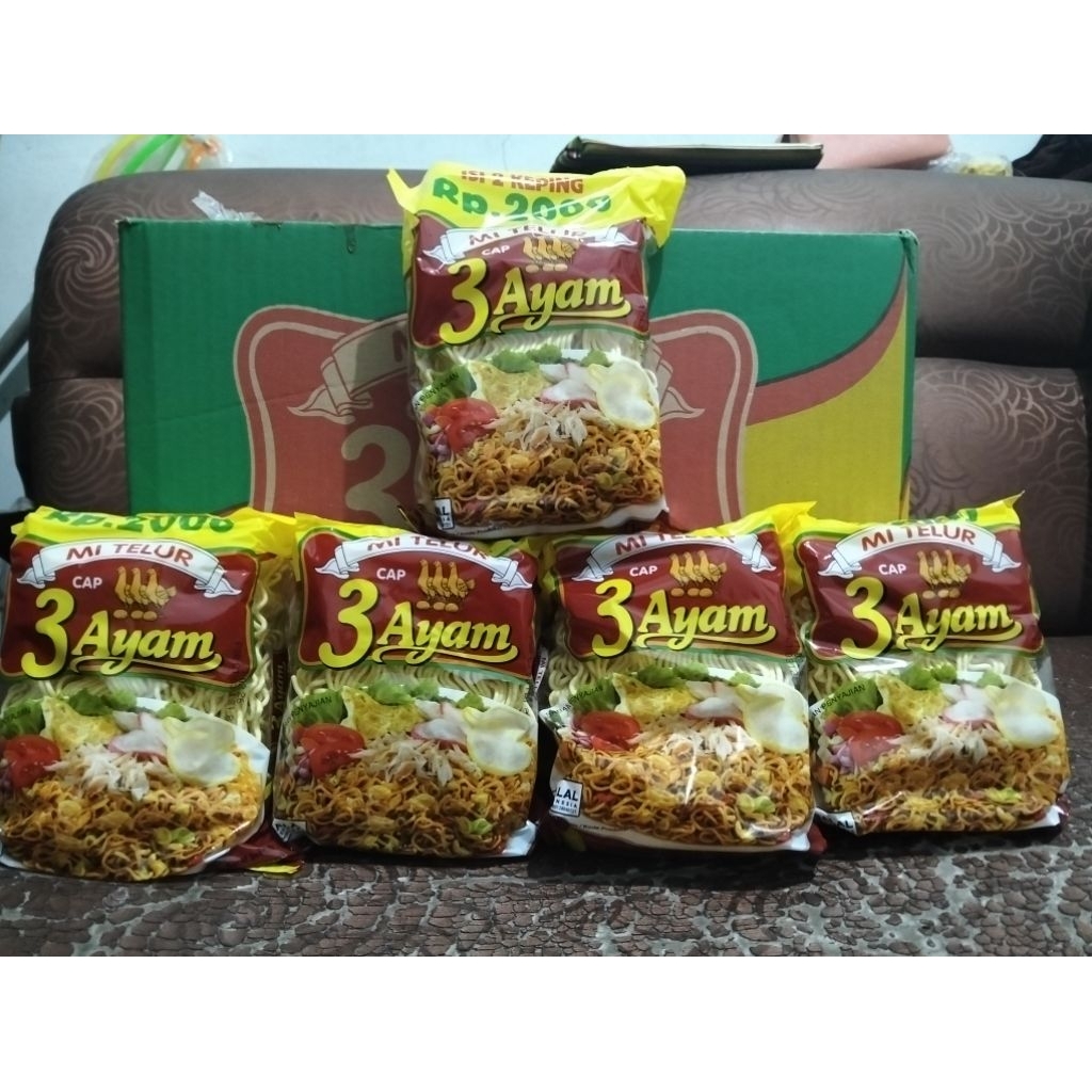 

Mie Telur Cap 3 Ayam