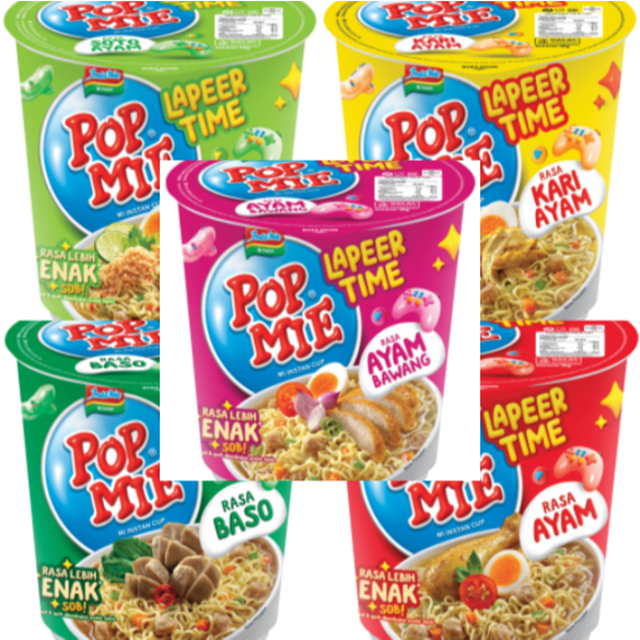 

POP MIE X INDOMIE LAPEER TIME VARIANT