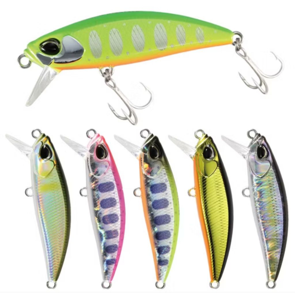 UMPAN PANCING LURE CASTING MINOW LURE FACTORY 9002 SINKING 4.8CM/6.5GR