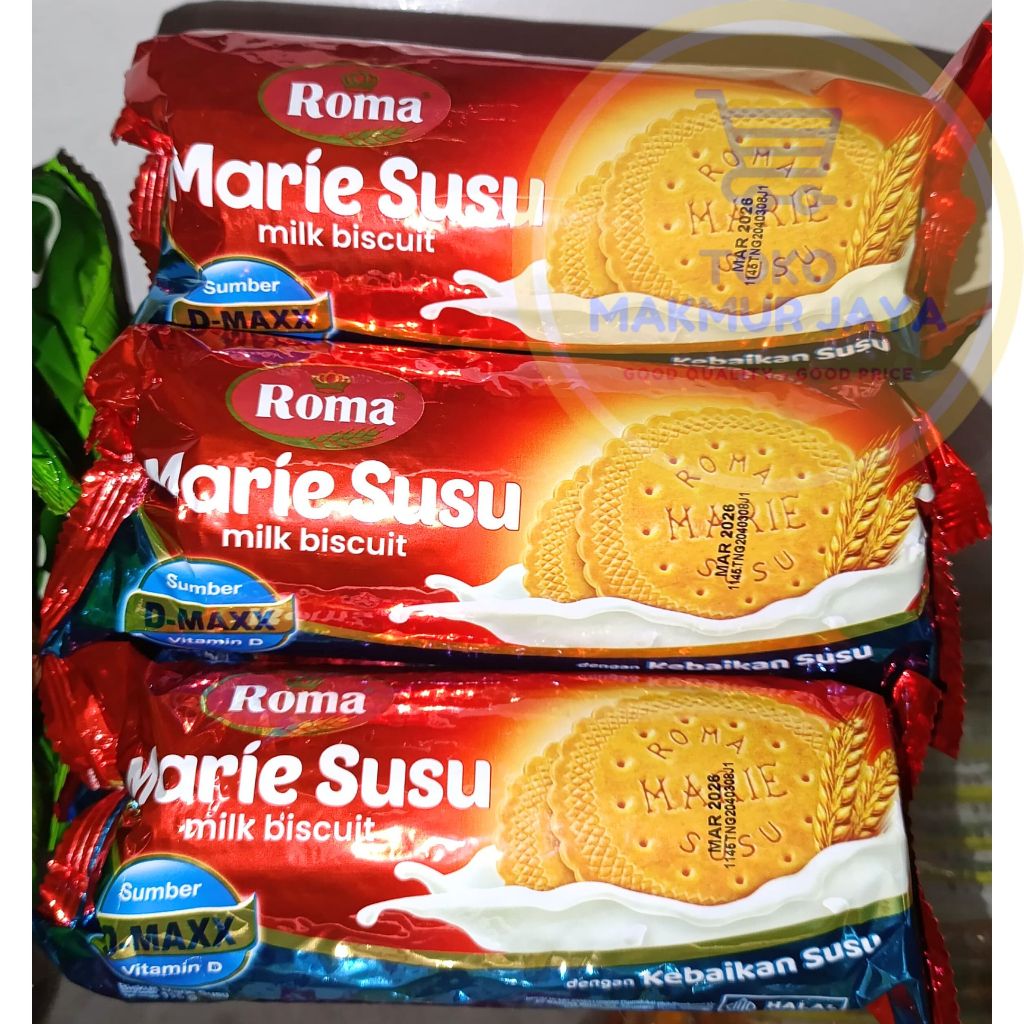 

ROMA MARIE SUSU BISKUIT 115gr