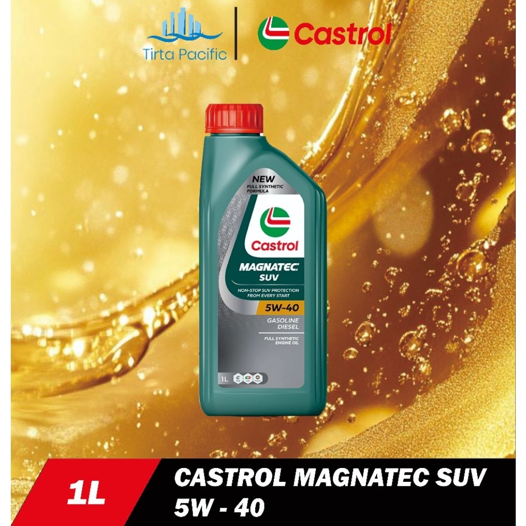Oli Mobil Castrol Magnatec SUV 5w40 / 5w-40 1L Original