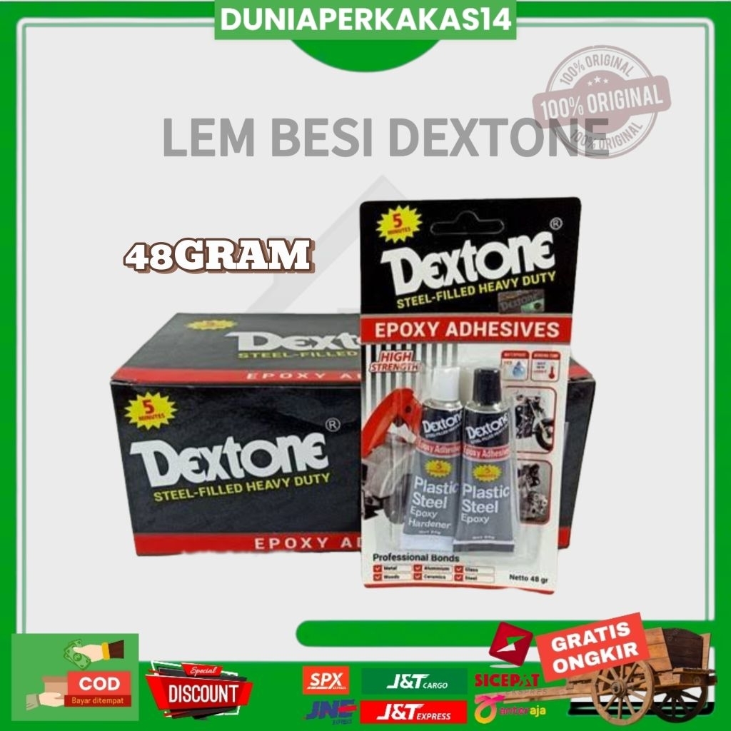 

LEM BESI DEXTONE 5 MENIT 48GRAM