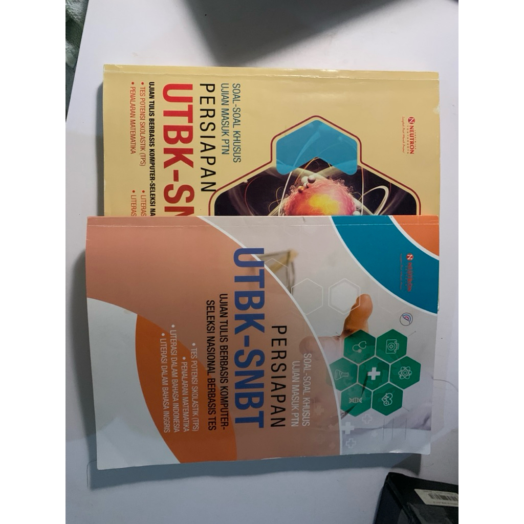 PRELOVED BUKU SNBT/UTBK NEUTRON DAN BUKU MAPEL NEUTRON