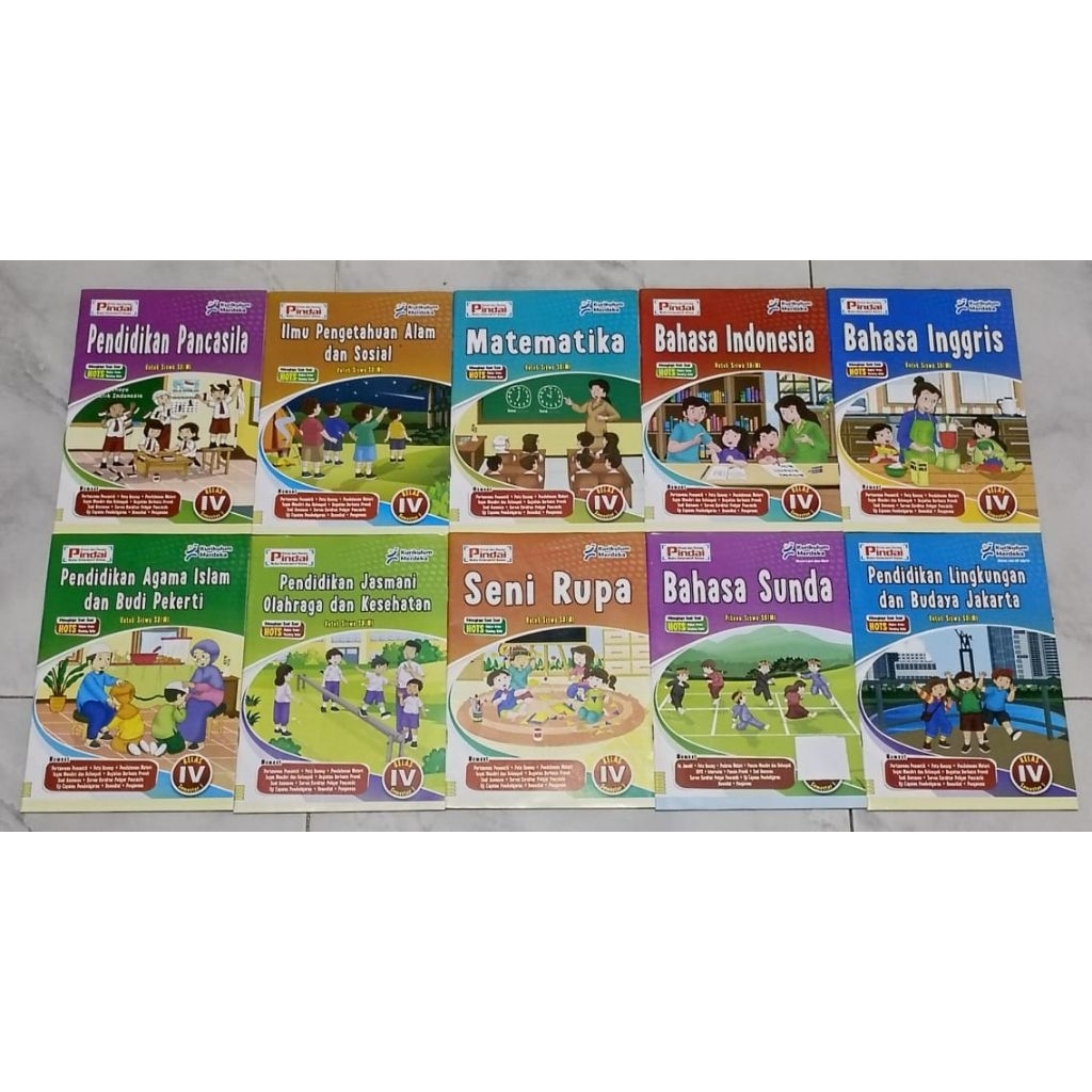 LKS Pindai SD Kelas 4 Semester 1 Kurikulum Merdeka