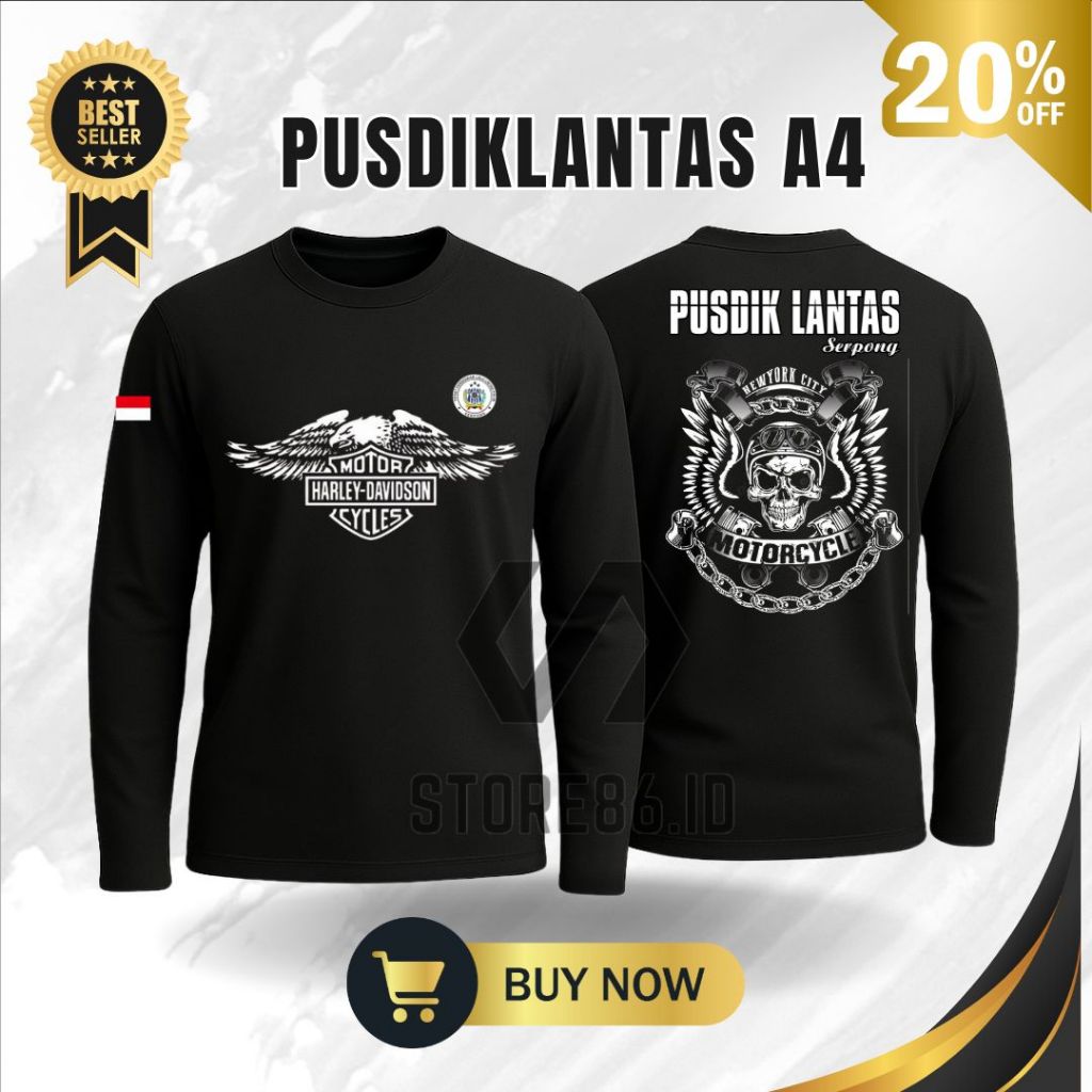 JERSEY PUSDIK LANTAS A4 FULLPRINT SUBLIME / KAOS PUSDIK LANTAS DRIFIT / JERSEY PUSDIK LANTAS / FULL 