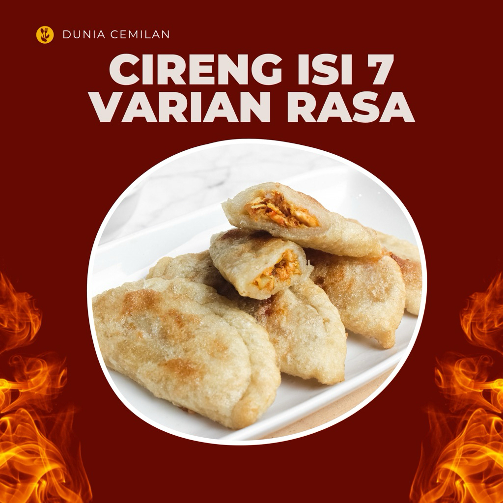 

Cireng isi ayam / 8 Varian rasa / isi 8 pcs / UK MINI