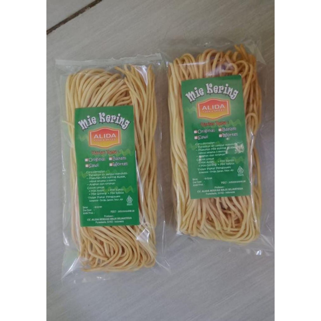 

Mie Kering Alida ( 1 pcs 65 gram )