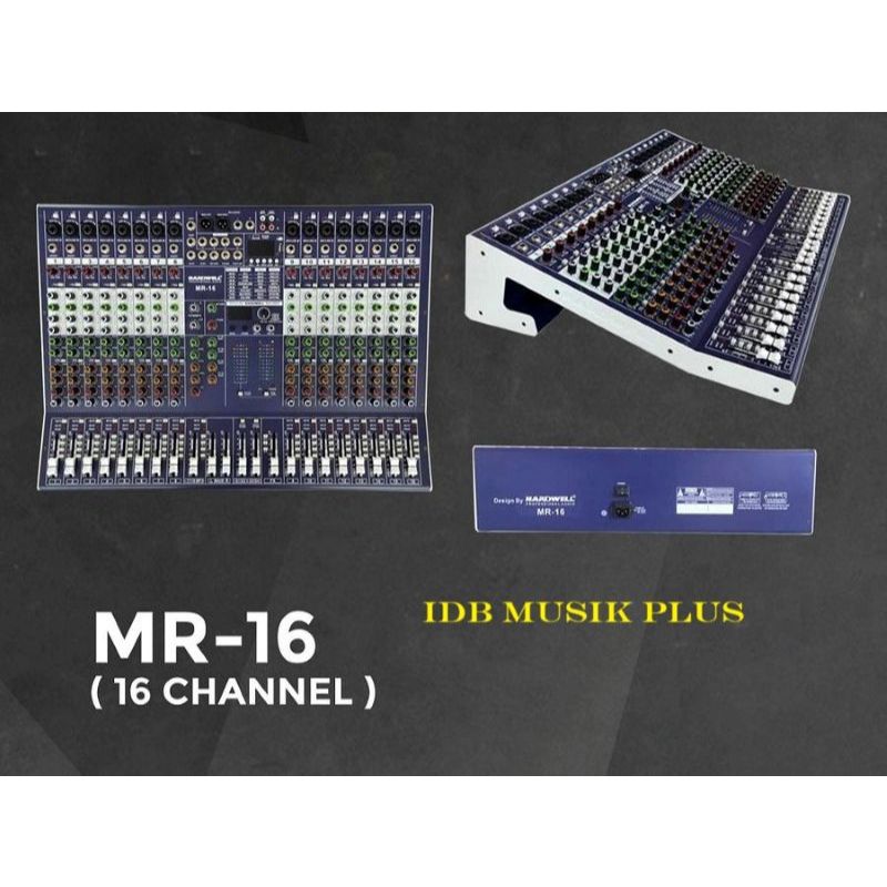 Mixer 16 Ch Hardwell MR16 MR 16 Original