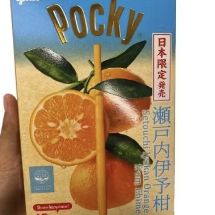

Glicoo pocky setouchi iyokan orange ehime mikam 18 pcs