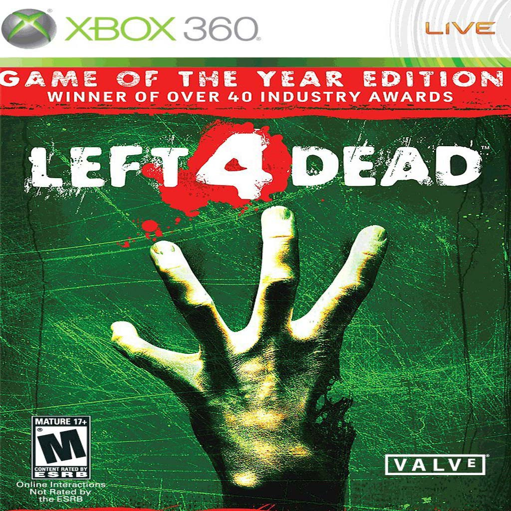 Kaset Left 4 Dead - Xbox RGH