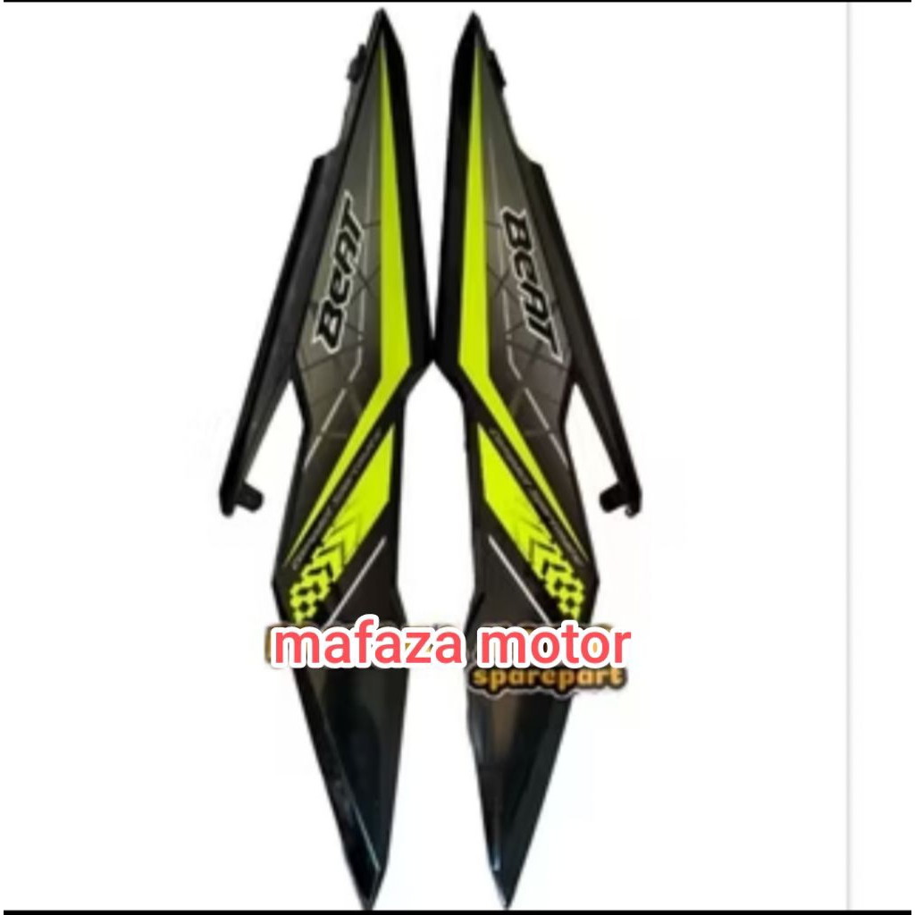 bodi belakang beat fi 2017 2019  hitam / bodi belakang beat new 2017-2019