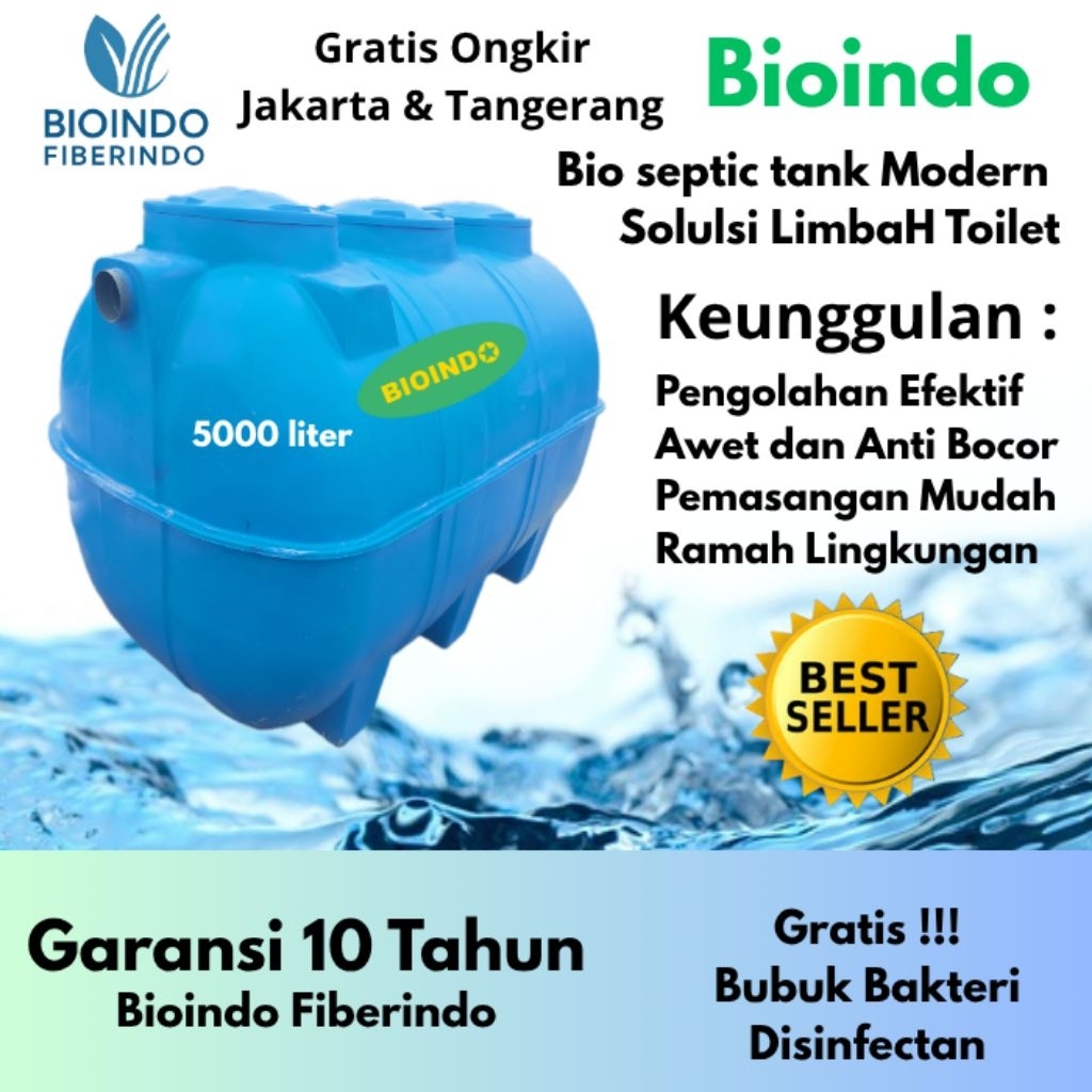 Septic Tank Bioindo 5000 liter - RC 5