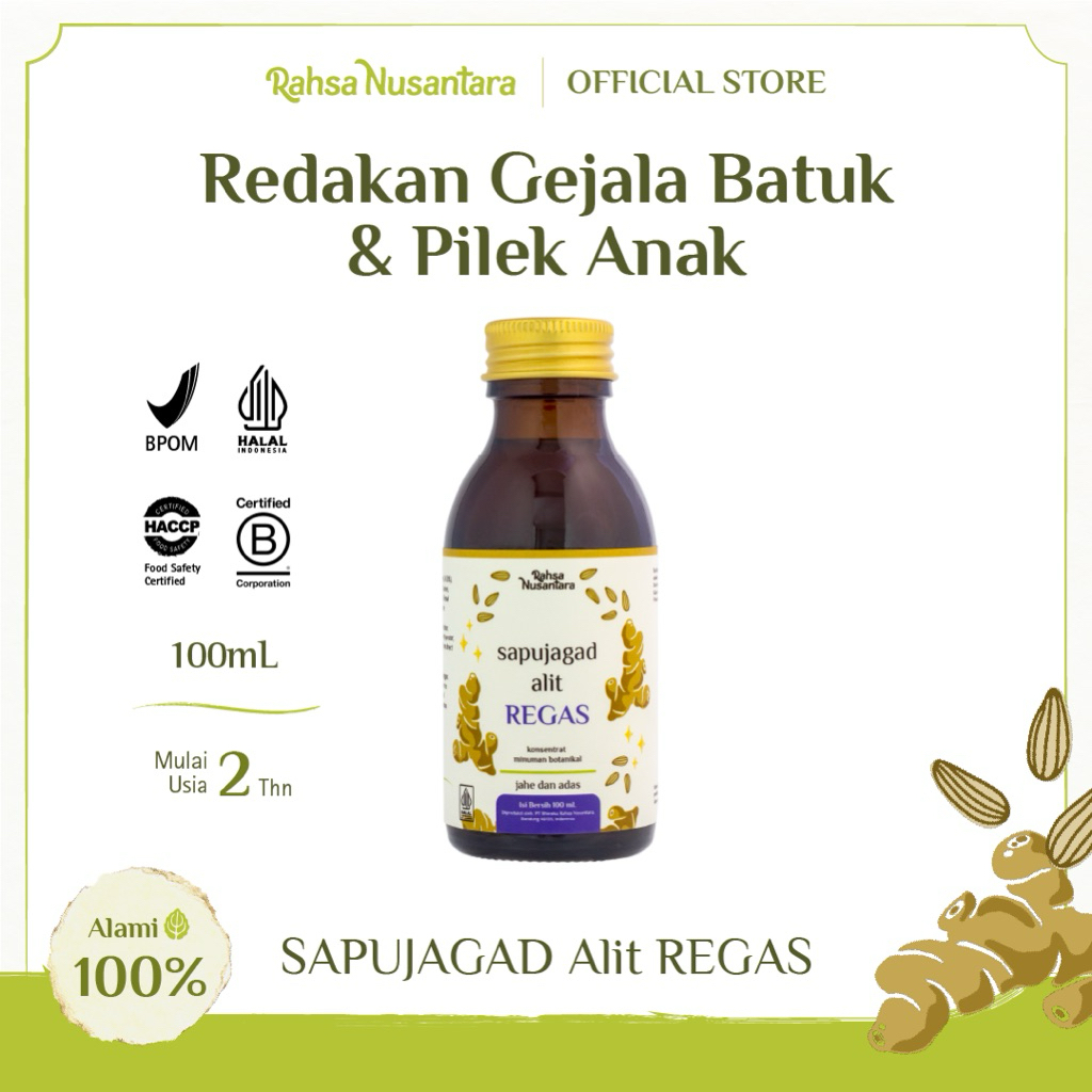 

Sapujagad Alit Regas by Rahsa Nusantara| Herbal Alami Flu Batuk Pilek