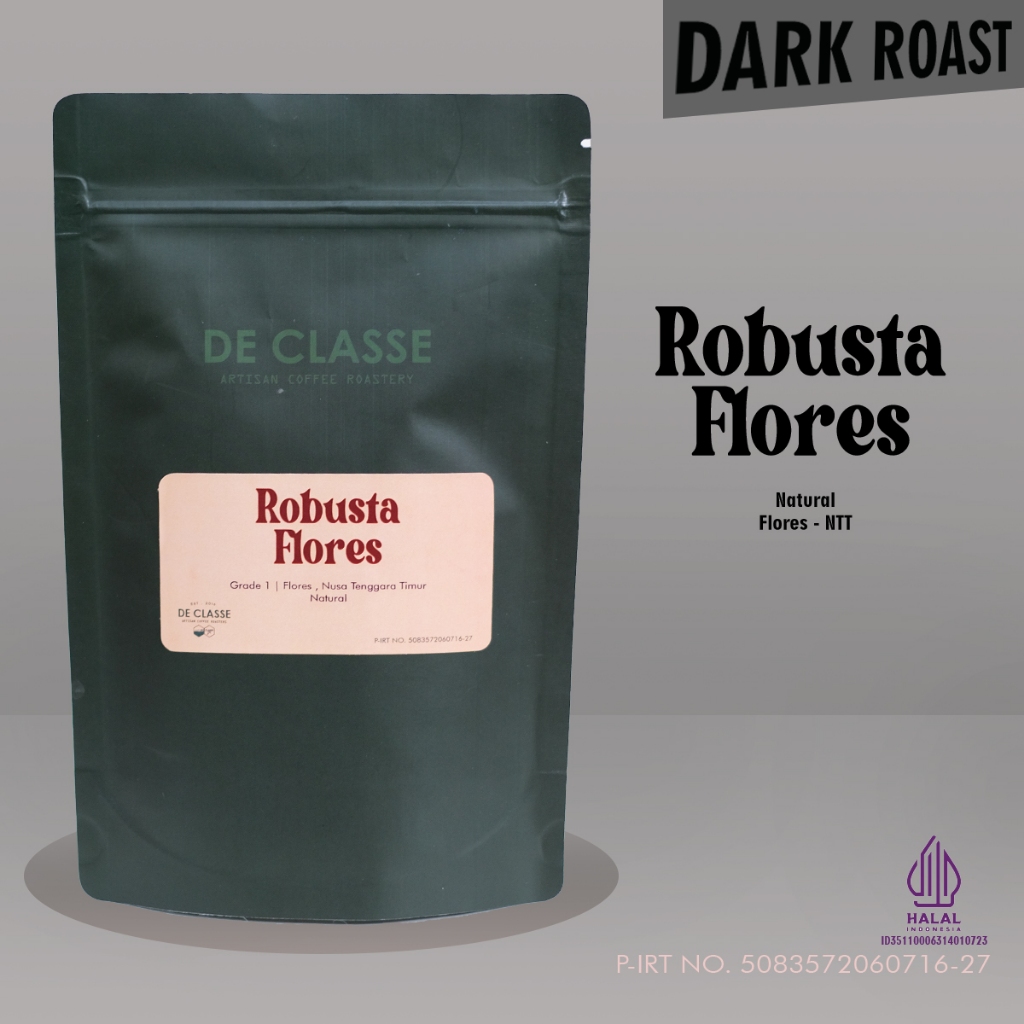 

KOPI ROBUSTA FLORES DARK ROAST
