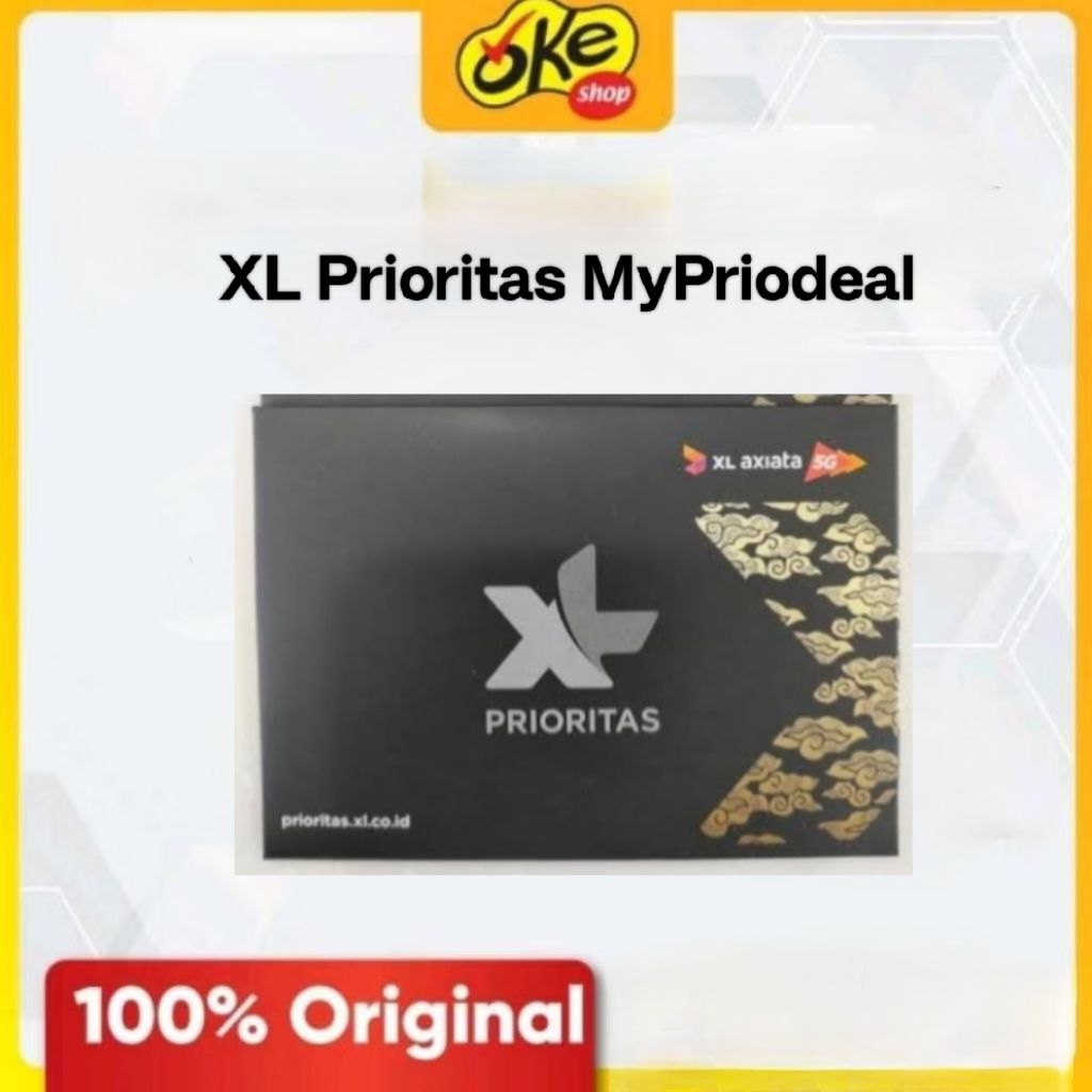 Paket Data XL Prioritas MyPriodeal ( Bisa Request Nomor Cantik )