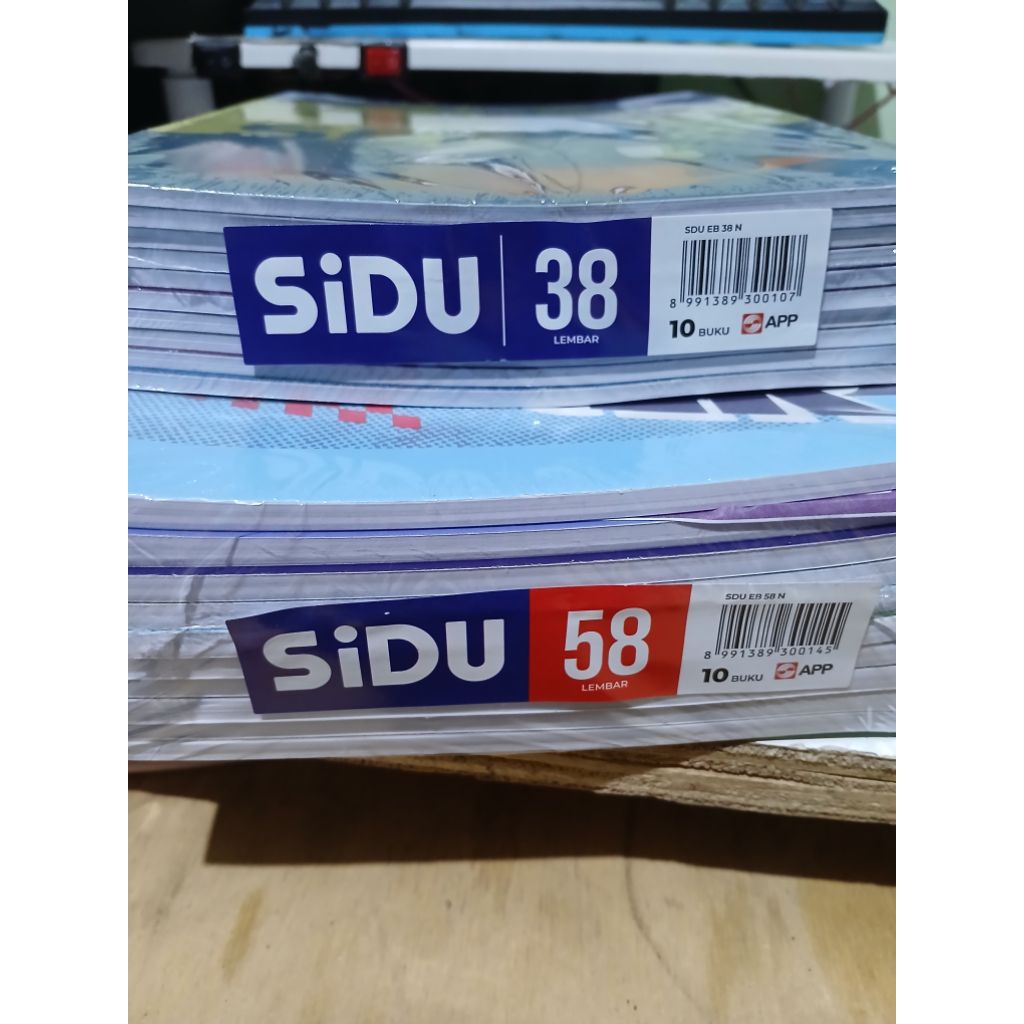 

Sinar Dunia isi 58 dan 38 Lembar (SIDU)