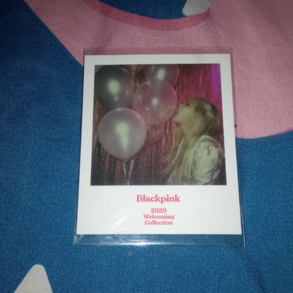 Official Printilan Blackpink Welcoming Collection Rose Polaroid