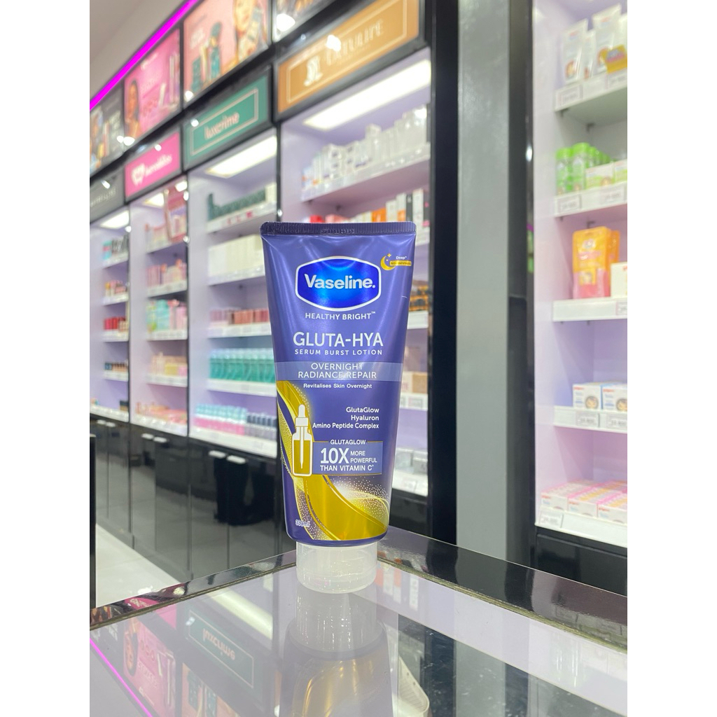 VASELINE GLUTA HYA OVERNIGHT RADIANCE 330ML