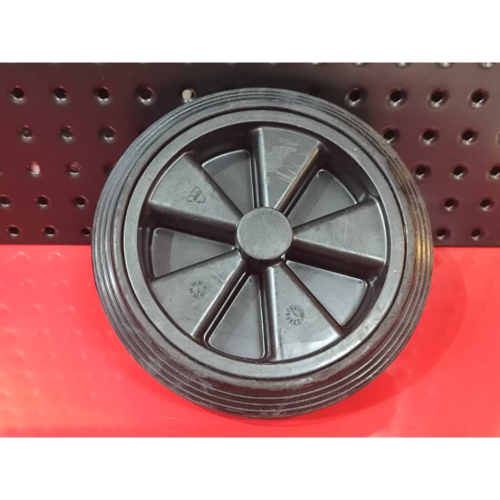 RODA GEROBAK TONG SAMPAH 120L - RODA KARET TONG SAMPAH